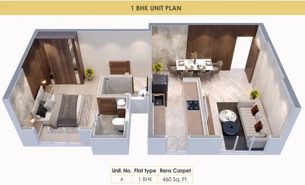 2BHK flat in vasai East